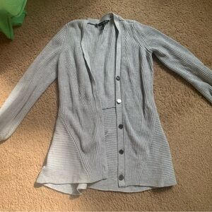 White House Black Market Gray Women's Sweater